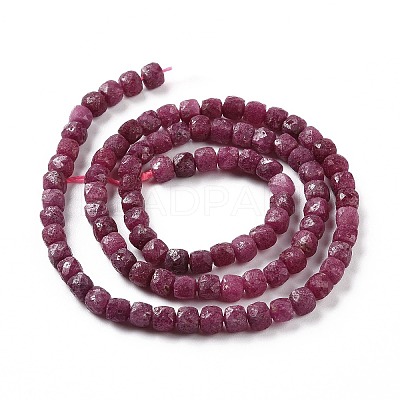 Natural Ruby Beads Strands G-P488-05-1