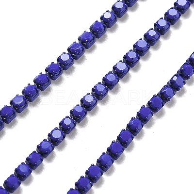 Iron Rhinestone Glass Cup Chain CH-U001-01T-1