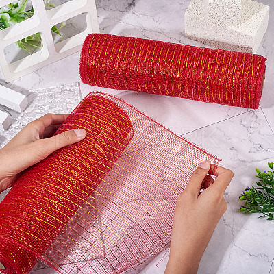 Deco Mesh Ribbons OCOR-TAC0038-09B-1