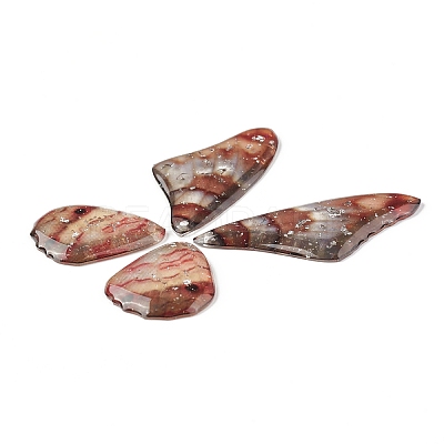 Translucent Resin Pendants Set RESI-G063-01C-1