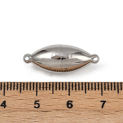 304 Stainless Steel Magnetic Clasps STAS-C127-14P-1