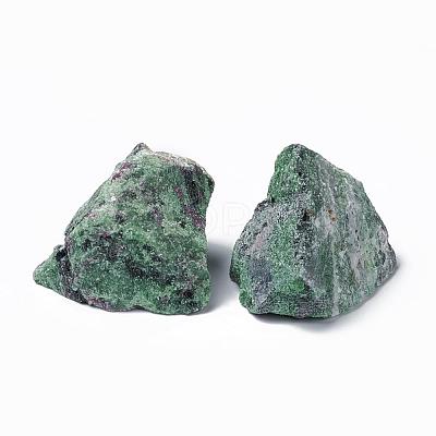 Rough Raw Natural Ruby in Zoisite Beads G-F710-02-1