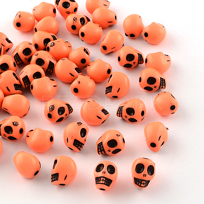 Opaque Acrylic Beads SACR-S747-08-1
