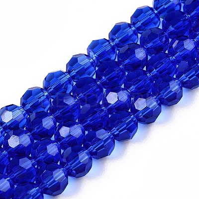 Transparent Glass Beads EGLA-A035-T6mm-D21-1