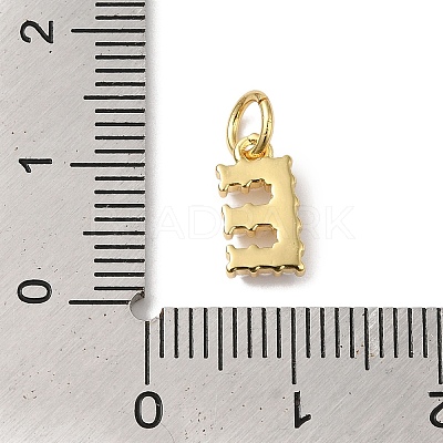 Rack Plating Brass with ABS Plastic Imitation Pearl Charms KK-B092-30E-G-1