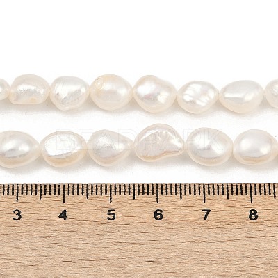 Natural Cultured Freshwater Pearl Beads Strands PEAR-P064-20K-06A-1