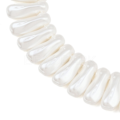 Electroplated Glass Pearl Beads Strands GL-CBA64F3-01A-1