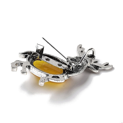 Alloy Elk Brooches JEWB-A021-02AS-06-1