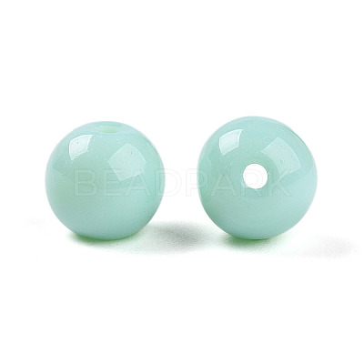 Opaque Solid Color Glass Beads LS-GLAA-N007-8mm-A12-1