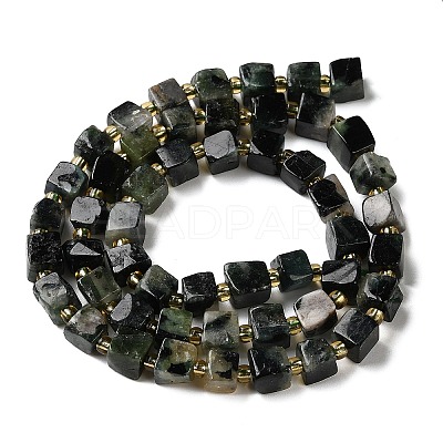 Natural Emerald Beads Strands G-G053-B22-02-1