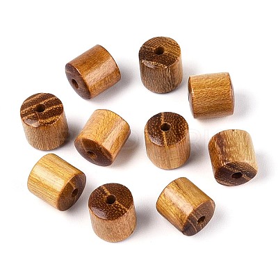 Natural Bocote Wood Beads WOOD-N021-07-1