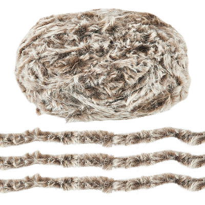 Super Bulky Imitation Fur Polyester Yarn OCOR-TAC0016-36G-1