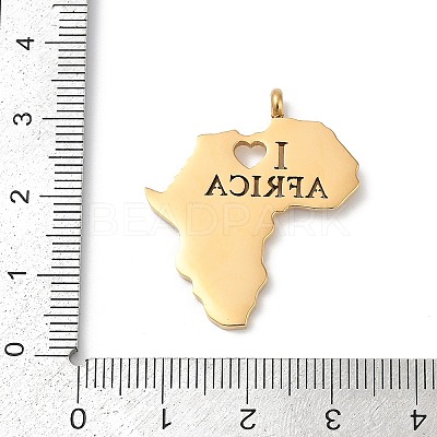 304 Stainless Steel Pendants LS-STAS-Z120-01A-G-1