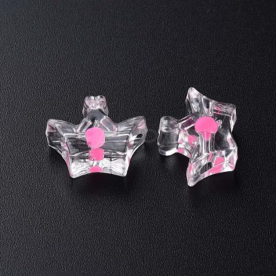 Transparent Acrylic Beads MACR-S373-105-B04-1