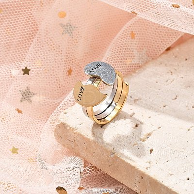 304 Stainless Steel Cuff Rings RJEW-K287-04A-1