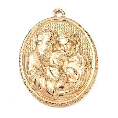 Religion 201 Stainless Steel Pendants SA-CBA5FB0-01G-B-1