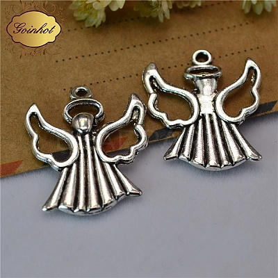 Tibetan Style Alloy Pendants TIBEP-CJC0002-20-1
