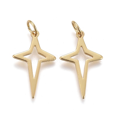 Brass Pendants X-KK-F821-43G-1