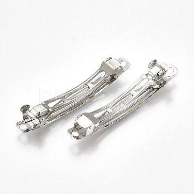 Iron Hair Barrette Findings PJH1015Y-1