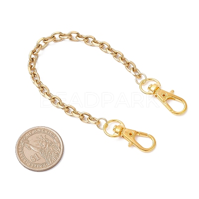 304 Stainless Steel Cable Chain Bag Extender Chains FIND-JF00158-02-1