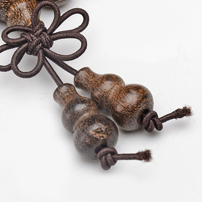 5-Loop Wrap Style Buddhist Jewelry BJEW-S125-17-1