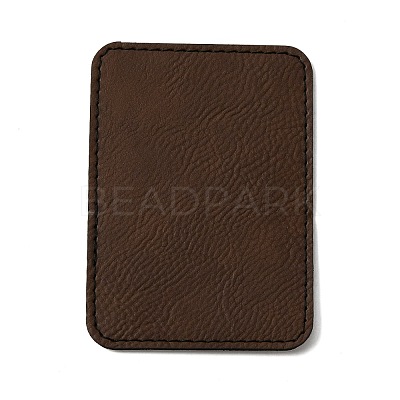 Imitation Leather Laserable Label Tags FIND-WH0112-79C-1