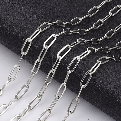 Brass Paperclip Chains CHC-S008-001B-P-1
