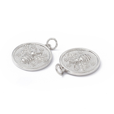 Rack Plating Brass Pendants KK-B065-21P-1