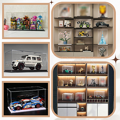 Acrylic Display Boxes CON-WH0089-163A-1