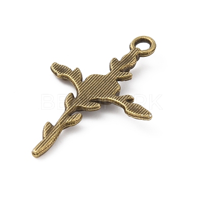 Tibetan Style Alloy Pendants FIND-WH0110-429AB-1