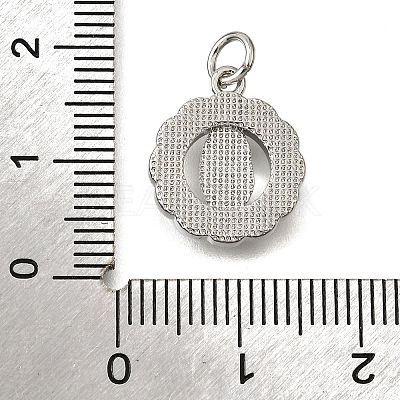 Brass Shell Pendants KK-D328-01P-B-1