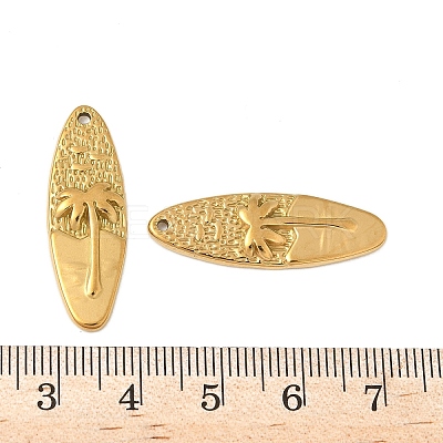 304 Stainless Steel Pendants STAS-V015-58G-1
