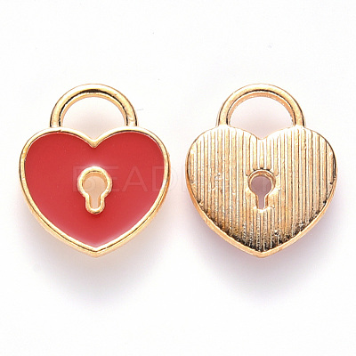 Alloy Enamel Charms ENAM-S121-039-1