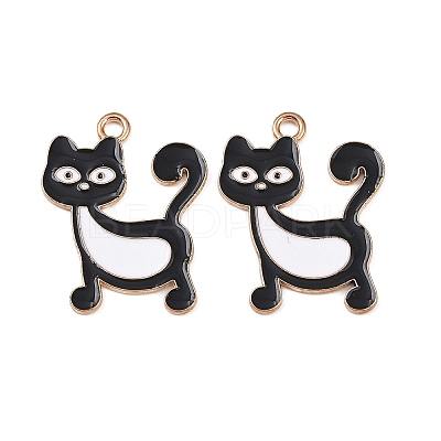 Alloy Enamel Pendants ENAM-K082-01F-KCG-1