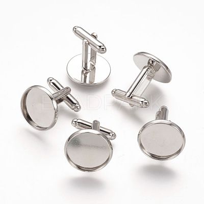 Brass Cufflinks KK-E464-P-1