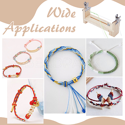 Wood Rope Knitting Fixing Tool Kit DIY-WH0750-001-1