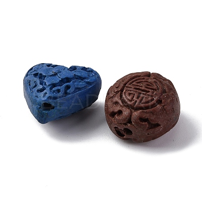 Cinnabar Beads CARL-K001-02-1