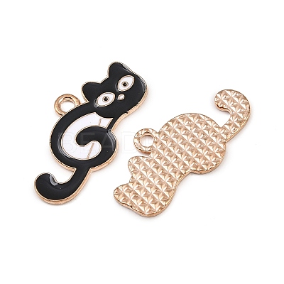 Alloy Enamel Pendants ENAM-K082-01B-KCG-1