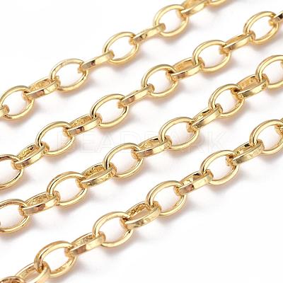 Brass Cable Chains CHC-G005-02G-1