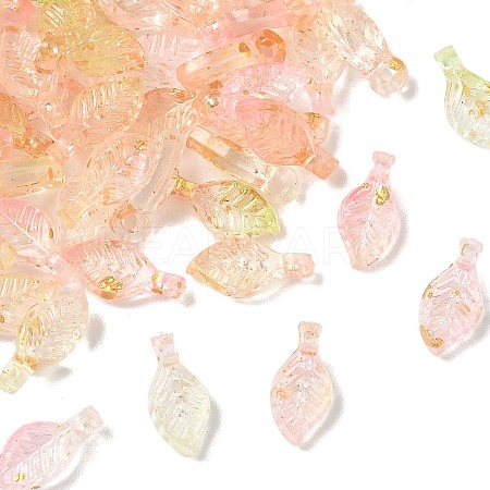 Transparent Acrylic and Gold Foil Pendants AC-CBAF9C1-04A-06-1