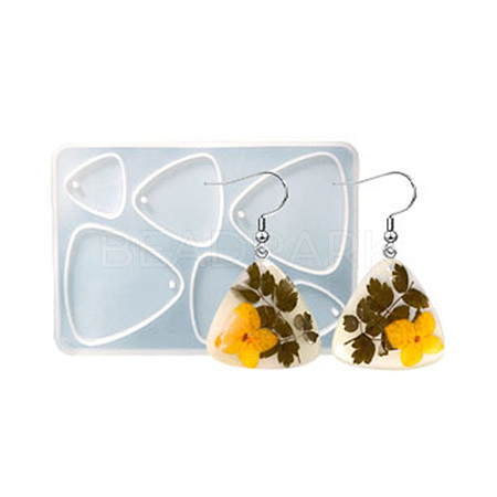 DIY Pendant Silicone Molds DIY-G065-01J-1