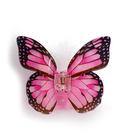 Acrylic Claw Hair Clips PW-WGB13F0-06-1