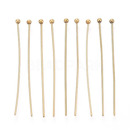 304 Stainless Steel Head Pins STAS-T065-45mm-20G-1