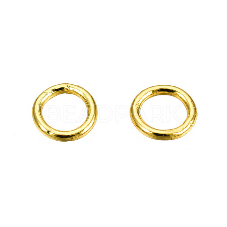 304 Stainless Steel Round Rings STAS-S066-16G-6mm-1