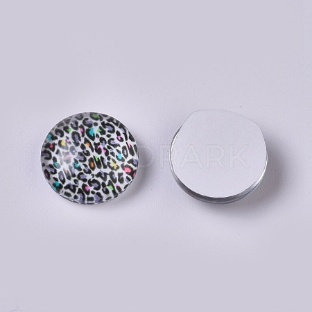 Glass Cabochons GLAA-WH0015-09C-1