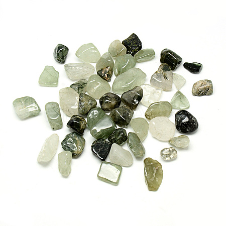 Natural Lodolite Quartz Beads X-G-Q947-20-1