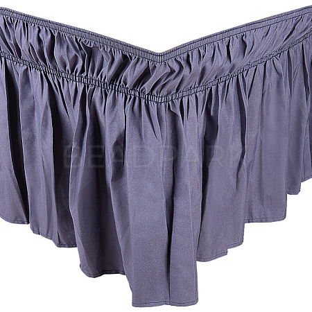 Adjustable Polyester Wrap Around Bed Skirts AJEW-WH20022-10D-02-1
