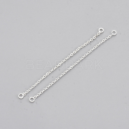 Brass Chain Links connectors X-KK-T044-03A-S-1