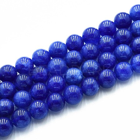 Natural Quartz Beads Strands G-N355-8mm-51-1