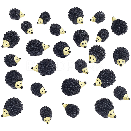 30Pcs 2 Styles Resin Hedgehog Display Decoration DJEW-GA0001-80-1